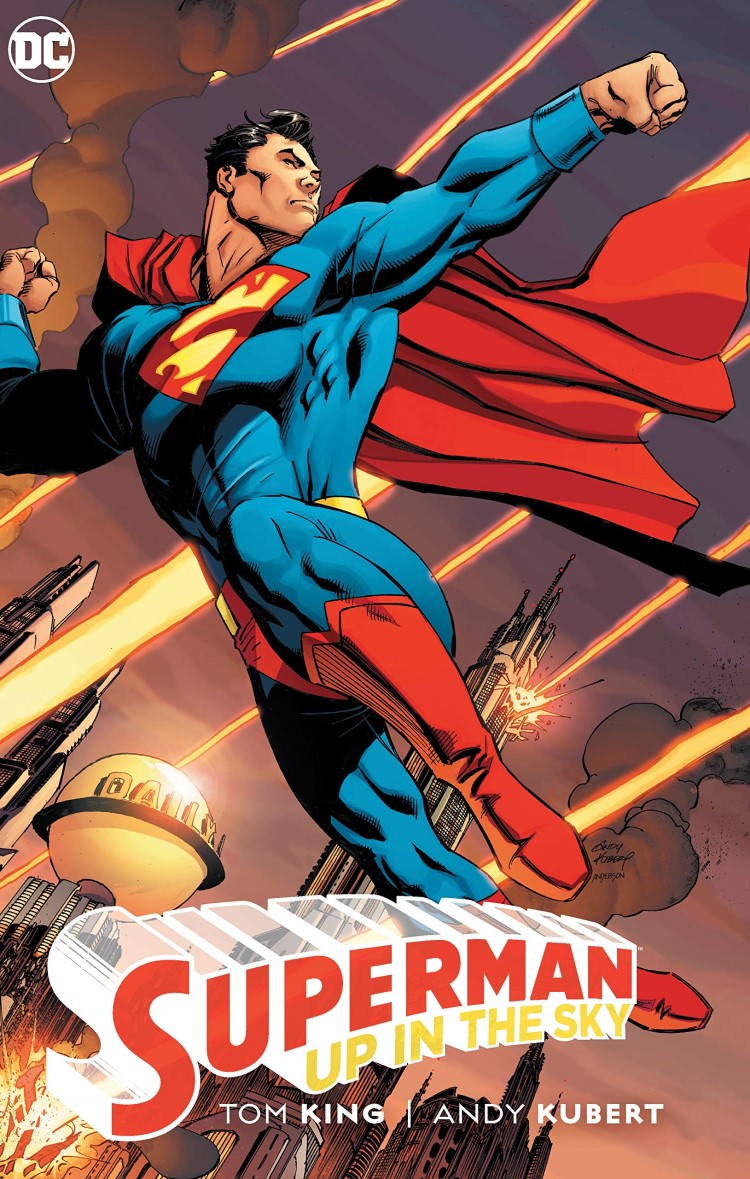 superman in sky